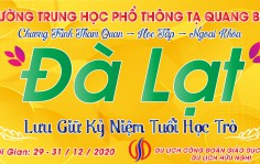 THPT TẠ QUANG BỬU - ĐÀ LẠT (29-31/12/2020) 