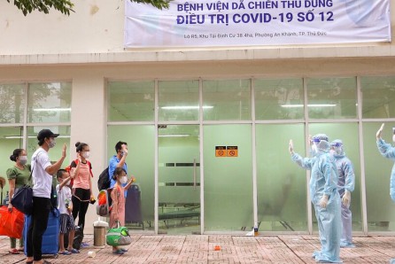 TP.HCM: 3.207 bệnh nhân xuất viện trong một ngày, 2 ngày chưa phát sinh ổ dịch mới